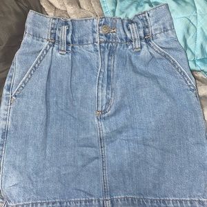 denim skirt !